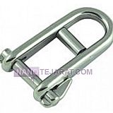 Stainless Steel Key Pin Shackle With Bar Stainless Steel Key Pin Shackle With Bar
